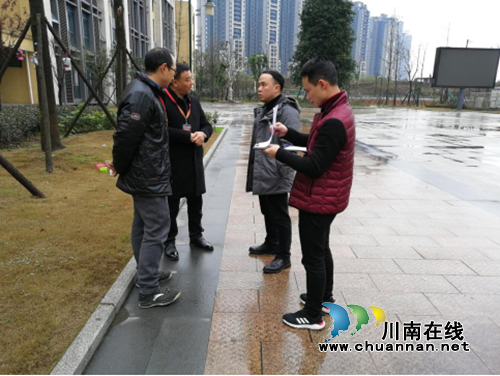 江阳区张坝街道到学校进行岁末年初安全检查(图1)