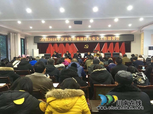 泸县立石镇召开冬季防火安全工作会(图1)