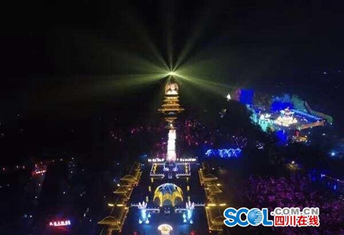 定了！1月29日第三届荣县大佛文化灯会亮灯(图1)