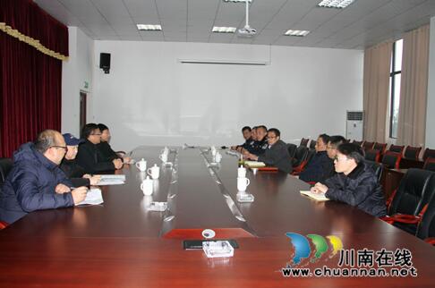 泸州市教育局副局长刘晓锋到四川三河职业学院检查指导工作(图1)