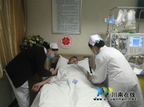 纳溪志愿者张朝刚为浙江患者捐献造血干细胞(图2)