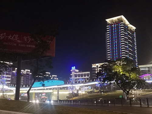 川南首座大型艺术景观天桥在自贡大安建成(图3)