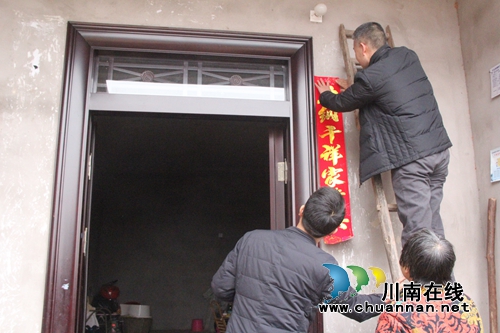 张胜春到泸县海潮镇开展节前走访慰问活动(图1)