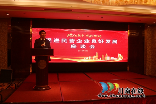 龙马潭区罗汉街道召开促进民营企业良好发展座谈会(图3)