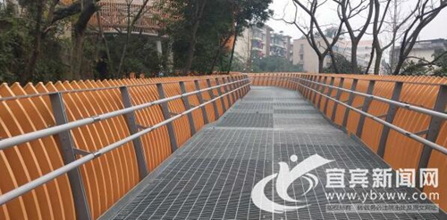 快来走起&nbsp;宜宾翠屏山人行栈桥350米对外开放(图2)