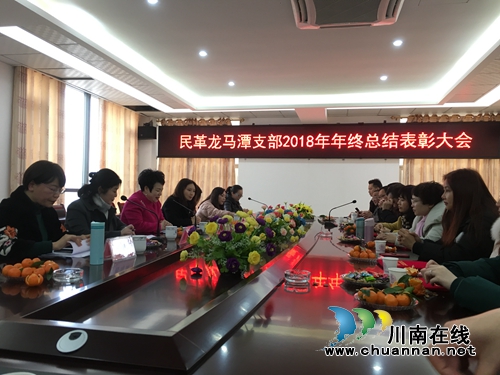 民革泸州市委龙马潭支部举行新春联谊会(图1)