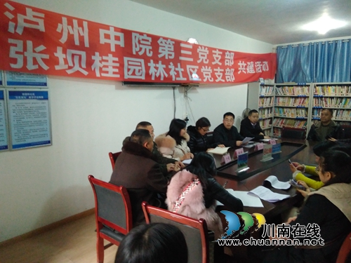 泸州市中级人民法院到张坝街道开展共建活动(图2)