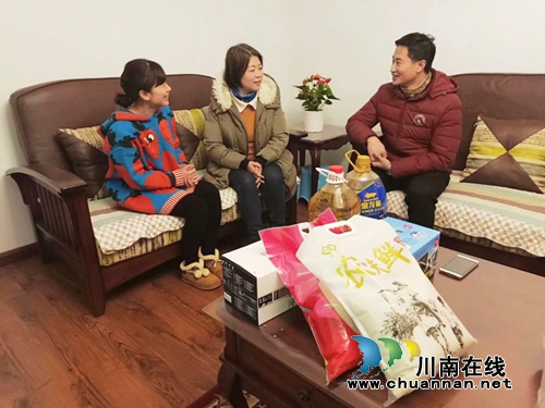 您的付出从未忘记&nbsp;酒城警嫂之家开展春节慰问(图1)