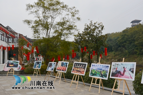 江阳区张坝举行2019新春艺术文化汇(图1)