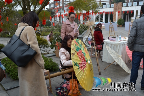 江阳区张坝举行2019新春艺术文化汇(图2)