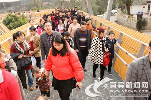 春节假期 宜宾翠屏区旅游揽金超10亿元(图3) 春节假期 宜宾翠屏区旅游揽金超10亿元(图3)