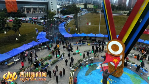 2019泸州春季兰花博览会开幕&nbsp;引数万人观展(图1)