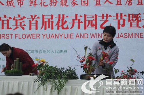 热闹庆元宵&nbsp;宜宾首届迎春花市销售近200万元(图3)