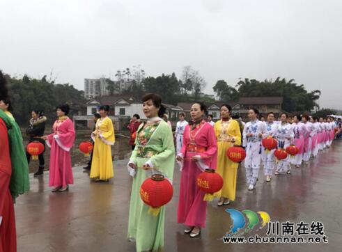 宜宾汪家镇：传统民俗活力盛&nbsp;锣鼓喧天闹元宵(图4)