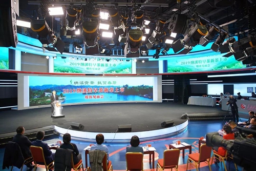 纳溪特早茶走进人民网演播厅&nbsp;引各大媒体聚焦(图1)