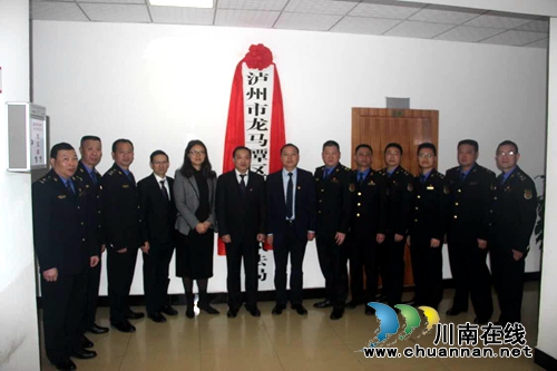 泸州市龙马潭区综合行政执法局正式挂牌(图2)
