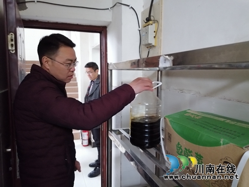 泸县潮河镇组织开展学校春季开学安全专项检查(图1)