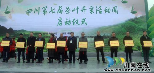 四川第七届茶叶开采活动周在纳溪开幕(图8)