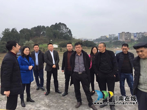 成都合江商会组团回乡考察投资项目(图1)