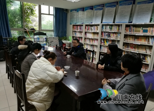 江阳区北城街道开展第四次全国经济普查督查工作(图1)