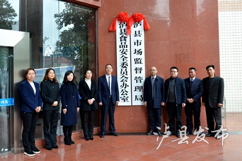 泸县机构改革&nbsp;17个新组建部门挂牌(图12)