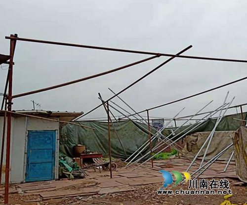 龙马潭治违强力推进&nbsp;拆除侵占国有土地违建900余平方米(图2)