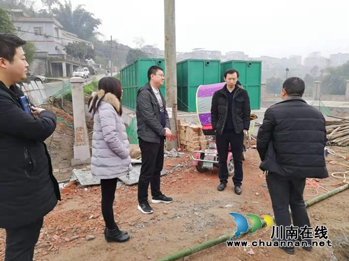 泸县生态环境局到太伏镇督导环保工作(图2)