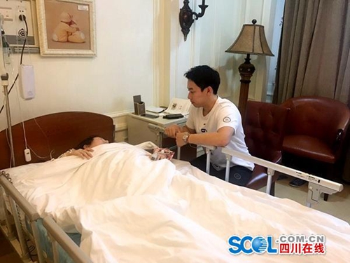 恭喜！泸州“奥运五金王”邹凯升级当爸了！(图1)