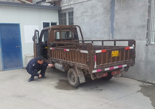 自贡两起车管违法：检测机构作弊&nbsp;车辆违法拼装(图3)