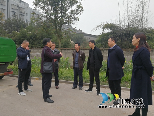 古蔺县综合行政执法局到泸县云龙镇考察交流农村生活垃圾分类工作(图1)