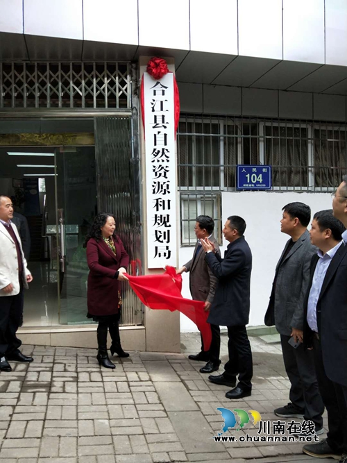 合江县自然资源和规划局挂牌成立(图1)