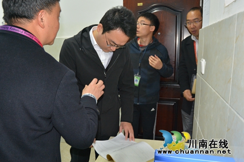 江阳区张坝街道办事处开展学校食堂食品安全专项检查(图3)