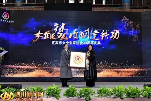 宜宾女企业家协会30周年庆表彰17名女企业家(图2) 宜宾女企业家协会30周年庆表彰17名女企业家(图2)