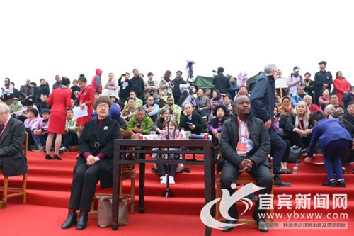 国际茶界大咖齐聚长江公园&nbsp;共饮宜宾早茶(图1)