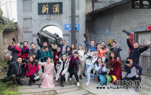 泸县摄影家协会开展春季采风活动(图1)