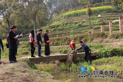 市县作家开展“春暖云锦、诗意烟霞”采风活动(图4)