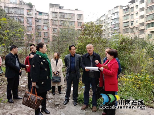 泸州市卫生健康委员会调研纳溪区中医医院建设项目(图1)