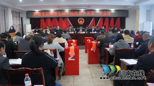泸县立石镇召开第七届人民代表大会第三次会议(图1)