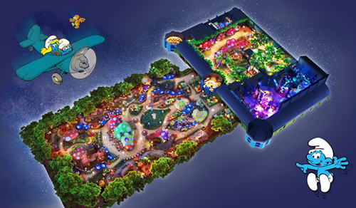 世茂再度携手世界文化IP&nbsp;蓝精灵主题乐园启动(图11)