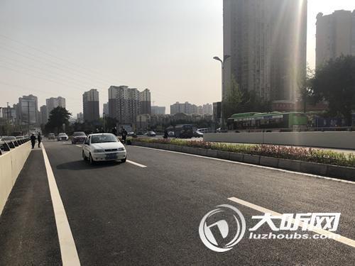 历时11个月&nbsp;泸州关口下穿隧道双向通车(图3)