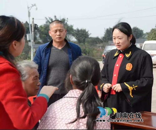 只教一个词！江阳法院这场巡回法庭审案很特别(图15)