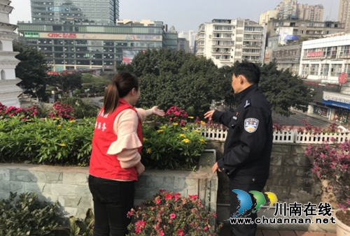 江阳区北城街道报恩塔社区开展禁种铲毒活动(图1)