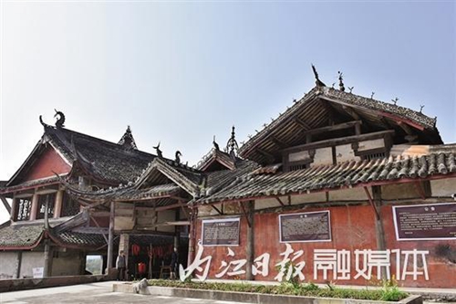 内江东兴区明清建筑报恩寺成省级文物保护单位(图2)