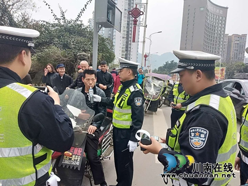 叙永公安交警开展摩托车突出交通违法行为整治行动战果显著(图3)