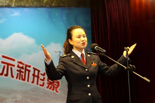 泸州市税务局举办“启航新税务”演讲比赛(图2)