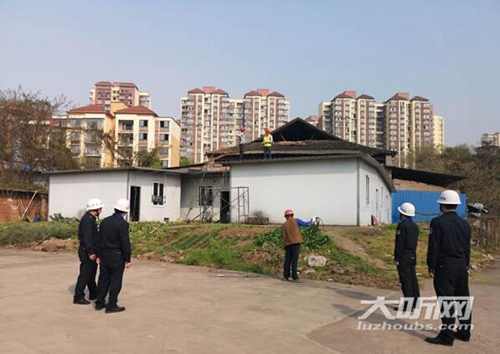 泸州玉带河周边违建开拆&nbsp;&nbsp;近9000平方米(图1)