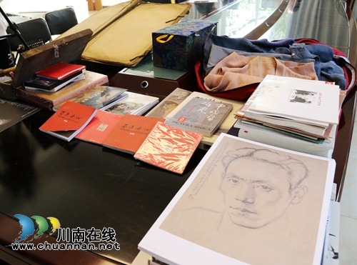 蒋兆和生前所用物品泸州“安家”(图3)