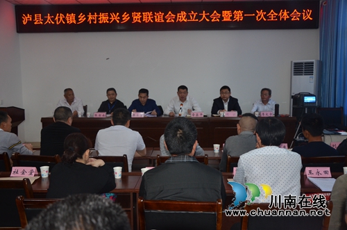 泸县太伏镇乡村振兴乡贤联谊会成立(图3)