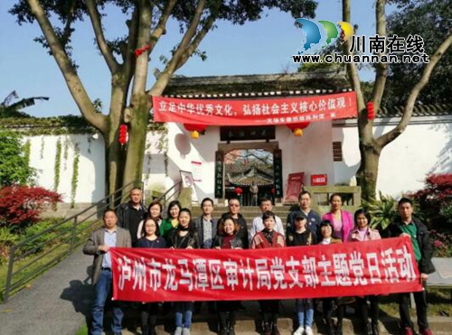 龙马潭区审计局开展主题党日活动(图1)