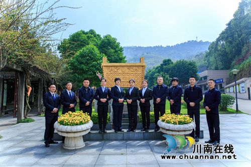 全力“备战”&nbsp;泸州市殡仪馆配合墓园迎清明(图1)